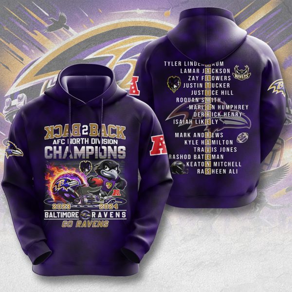 Baltimore Ravens 3D Apparel - MAITM 9519