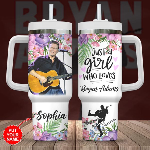 Personalized Bryan Adams 40oz Stanley Tumbler - VANDH 4132