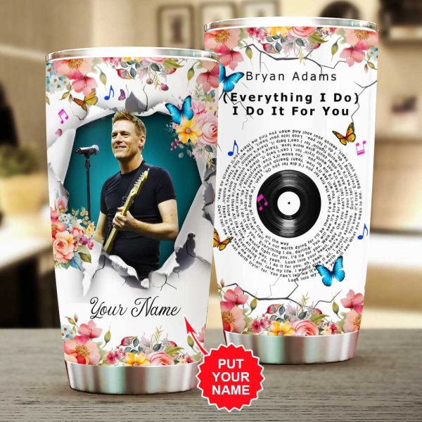 Personalized Bryan Adams Tumbler Cup - VANDH 4133