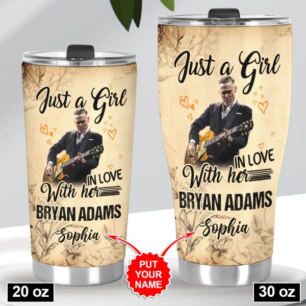 Personalized Bryan Adams Tumbler Cup - VANDH 4134