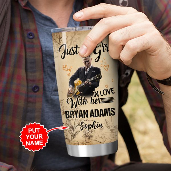 Personalized Bryan Adams Tumbler Cup - VANDH 4134