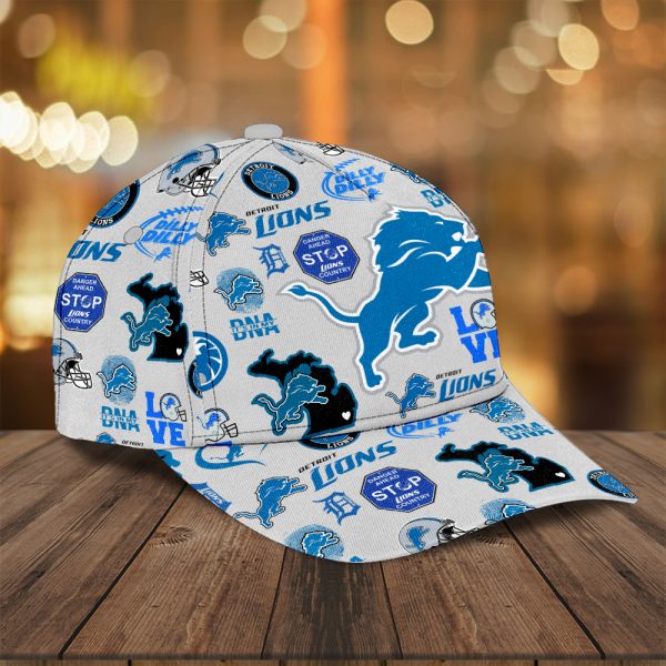 Detroit Lions Classic Cap - VANDH 4136