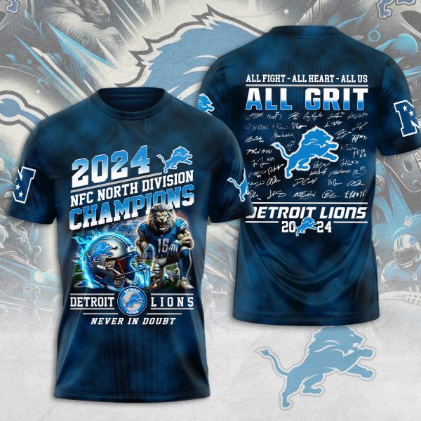 Detroit Lions 3D Apparel - MAITM 9493