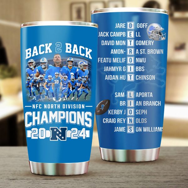 Detroit Lions Tumbler Cup - TANTN 10336