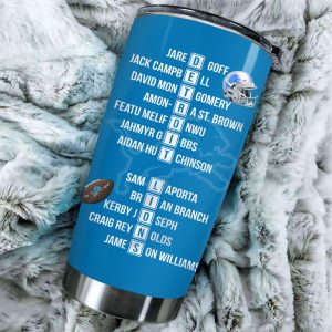 Detroit Lions Tumbler Cup - TANTN 10338