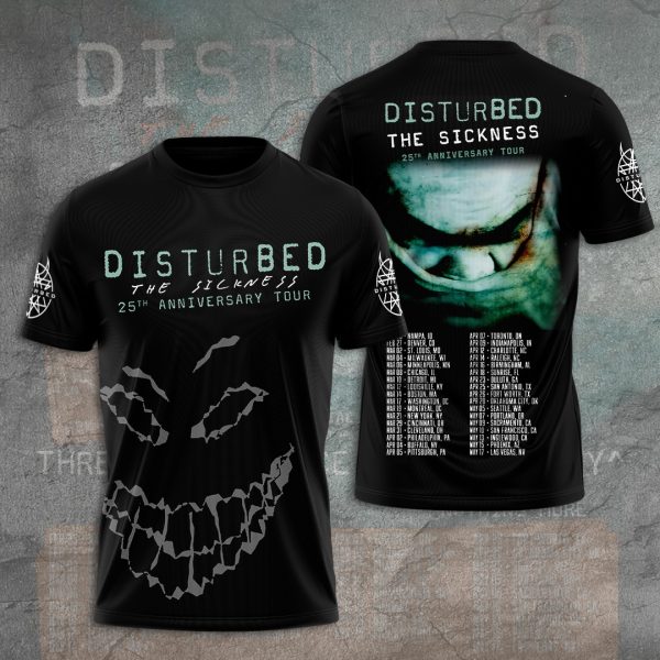 Disturbed 3D Apparel - TANTN 10572