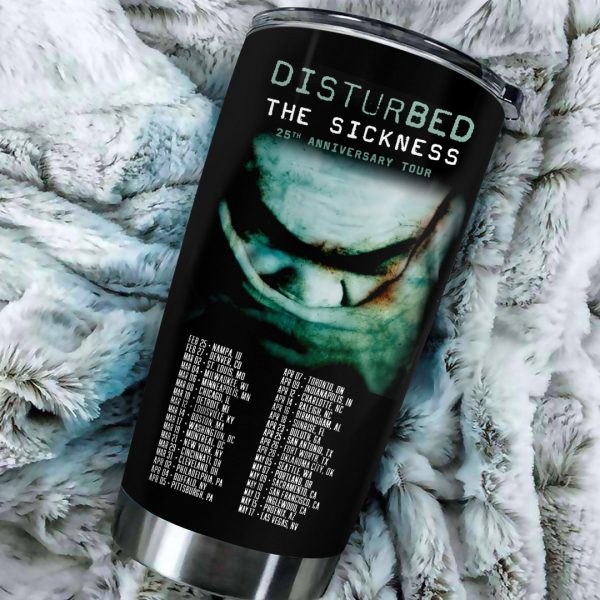 Disturbed Band Tumbler Cup - TANTN 10573