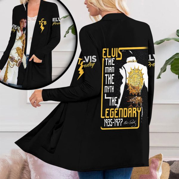 Elvis Presley Women's Patch Pocket Cardigan - HOATT 8076