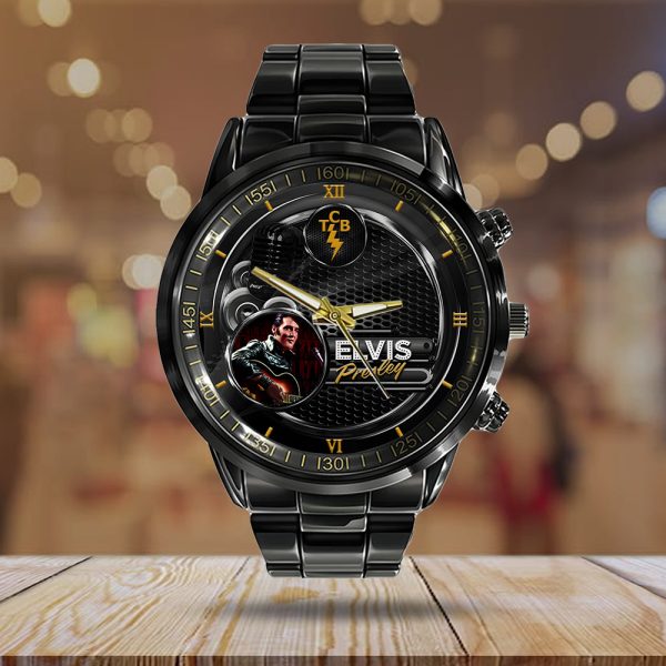 EP Music Black Stainless Steel Watch - HOATT 7938