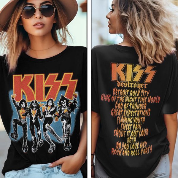 Kiss Band 3D Apparel - GNE 2568