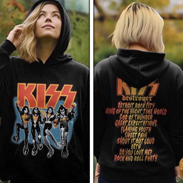 Kiss Band 3D Apparel - GNE 2568