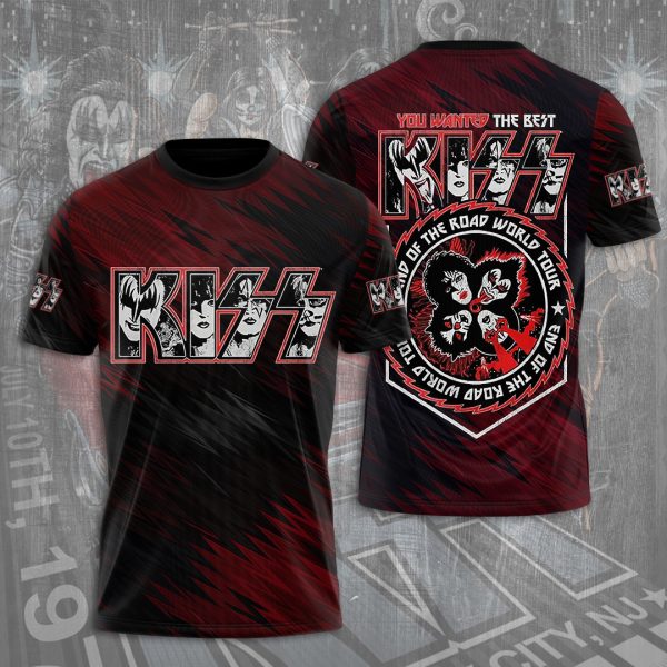 Kiss Band 3D Apparel - GNE 2581