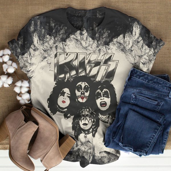 Kiss Band 3D T-Shirt – GNE 2604