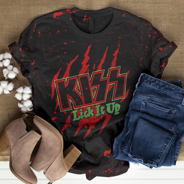 Kiss Band 3D T-Shirt – GNE 2628