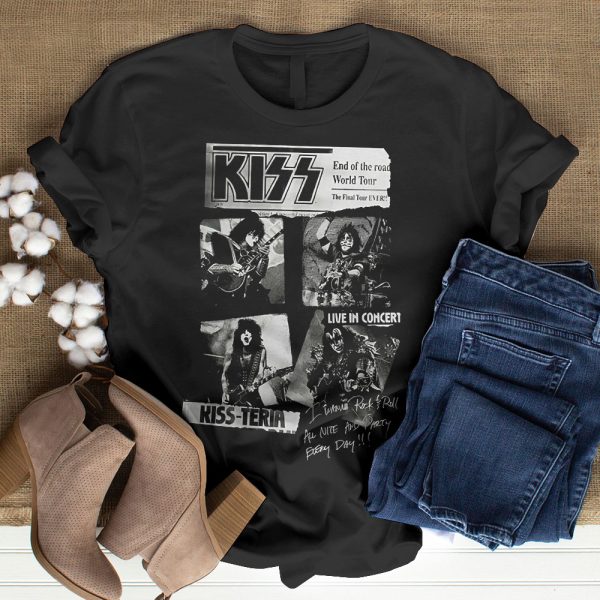 Kiss Band 3D T-Shirt – GNE 2569