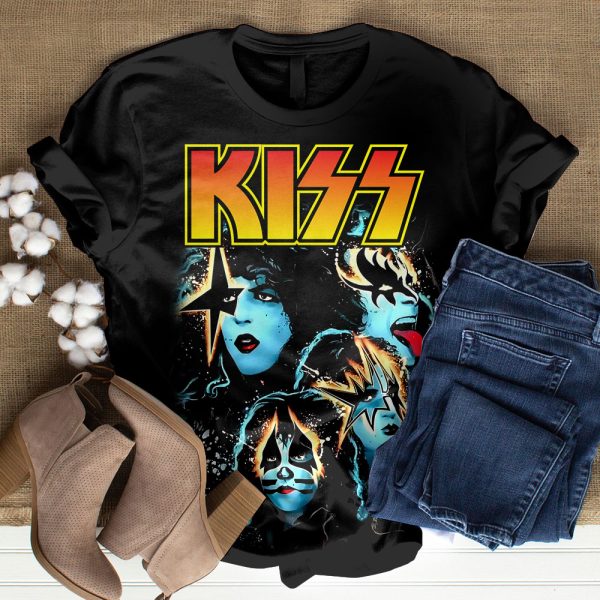 Kiss Band 3D T-Shirt – GNE 2497