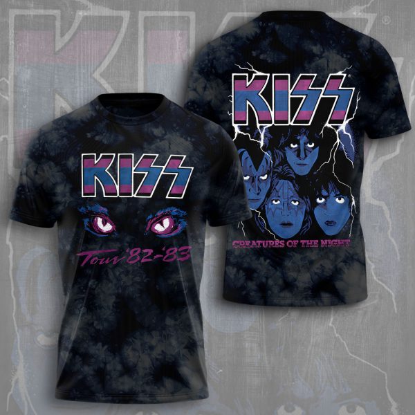 Kiss Band 3D Apparel - GNE 2561