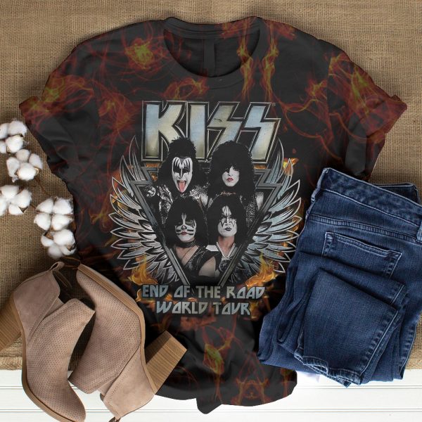 Kiss Band 3D T-Shirt – GNE 2612