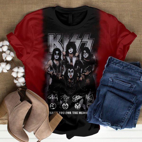 Kiss Band 3D T-Shirt – GNE 2439