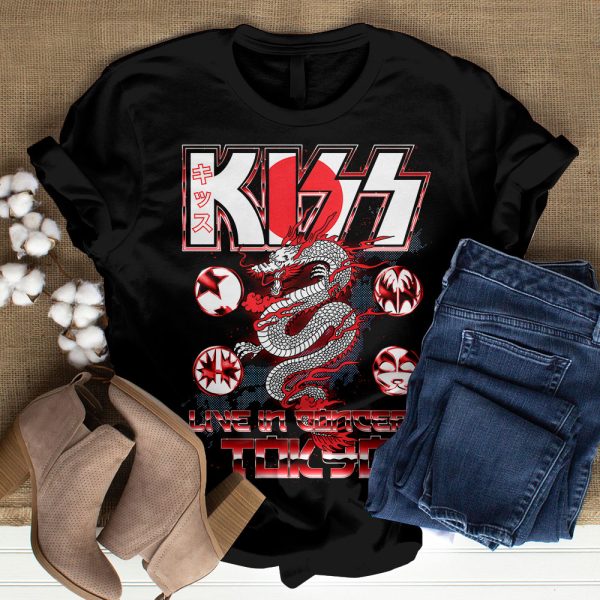 Kiss Band 3D T-Shirt – GNE 2440