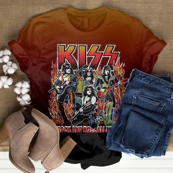 Kiss Band 3D T-Shirt – GNE 2450