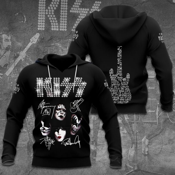 Kiss Band 3D Apparel – GNE 2636