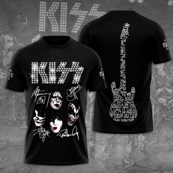 Kiss Band 3D Apparel – GNE 2636