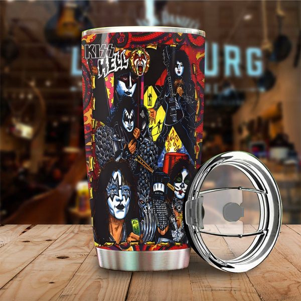 Kiss Band Tumbler Cup - GNE NEW13