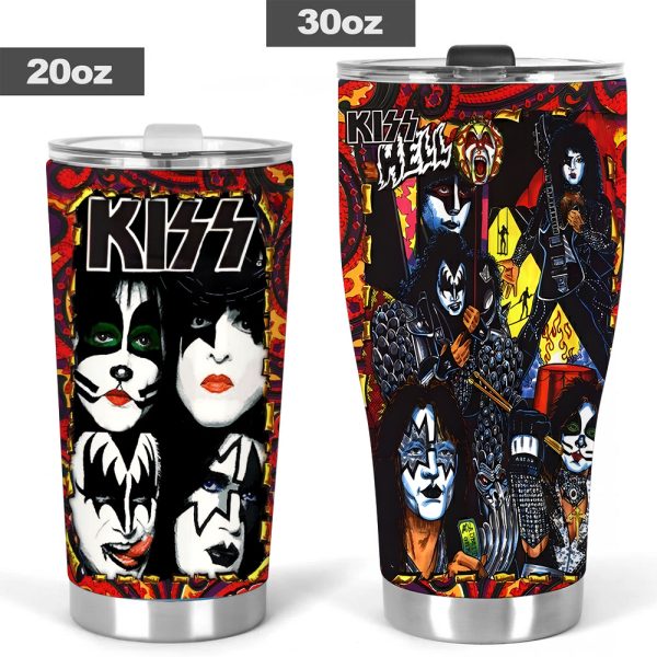 Kiss Band Tumbler Cup - GNE NEW13