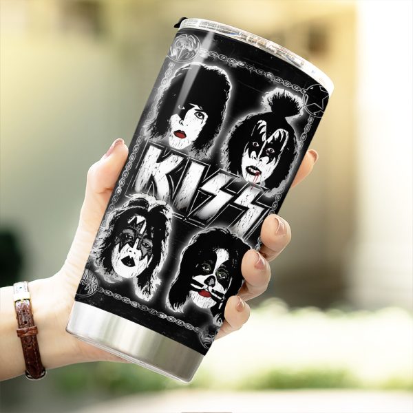 Kiss Band Tumbler Cup - GNE NEW26