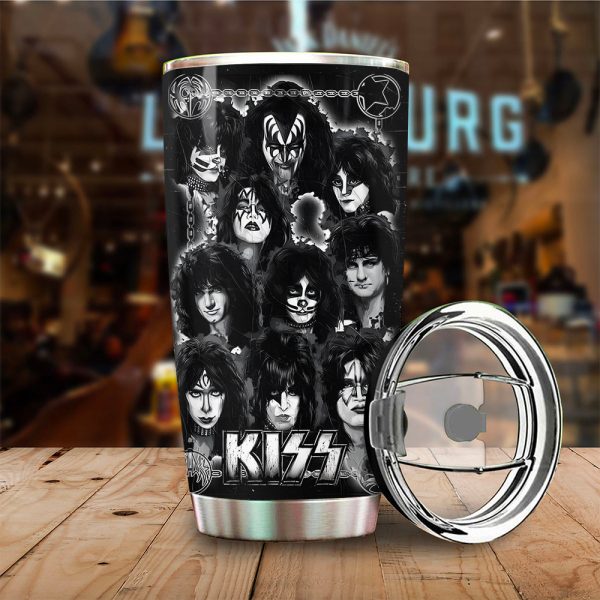 Kiss Band Tumbler Cup - GNE NEW26