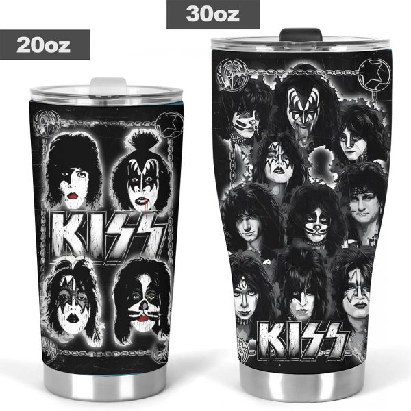 Kiss Band Tumbler Cup - GNE NEW26