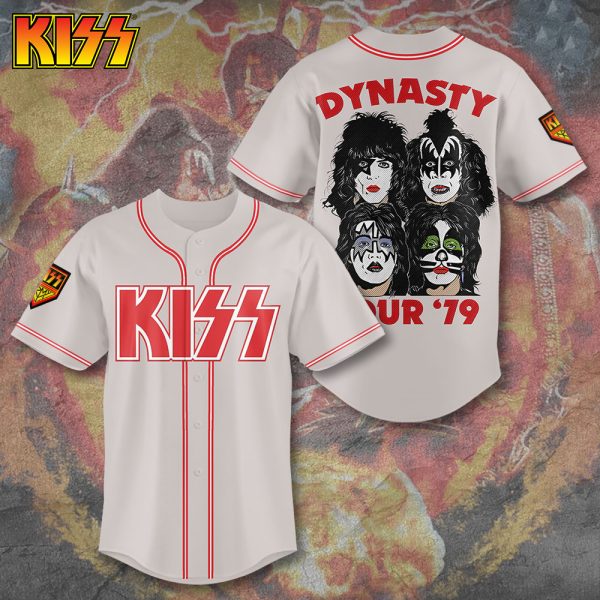 Kiss Band Baseball Jersey - TANTN 10504