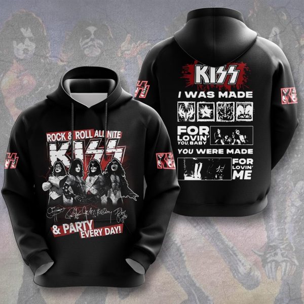 Kiss Band 3D Apparel - GNE 2593