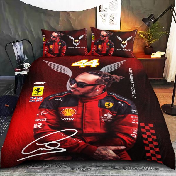 Lewis Hamilton x Scuderia Ferrari Bedding set - MAITM 9461