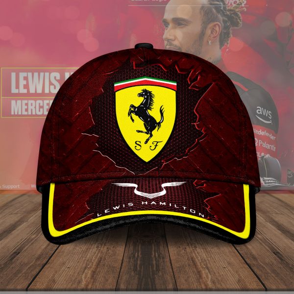 Lewis Hamilton x Scuderia Ferrari Classic Cap - MAITM 9612