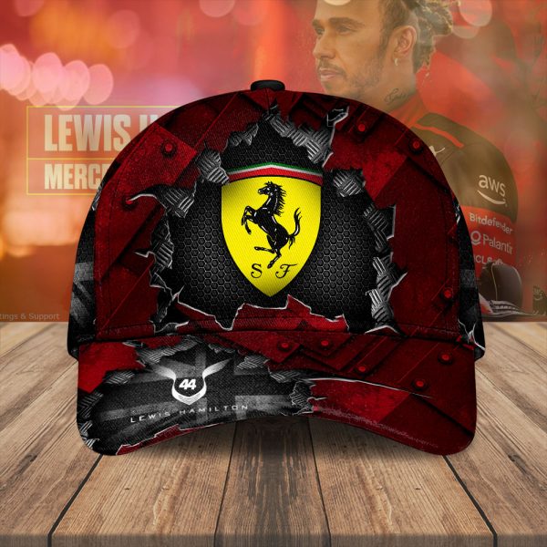 Lewis Hamilton x Scuderia Ferrari Classic Cap - MAITM 9701