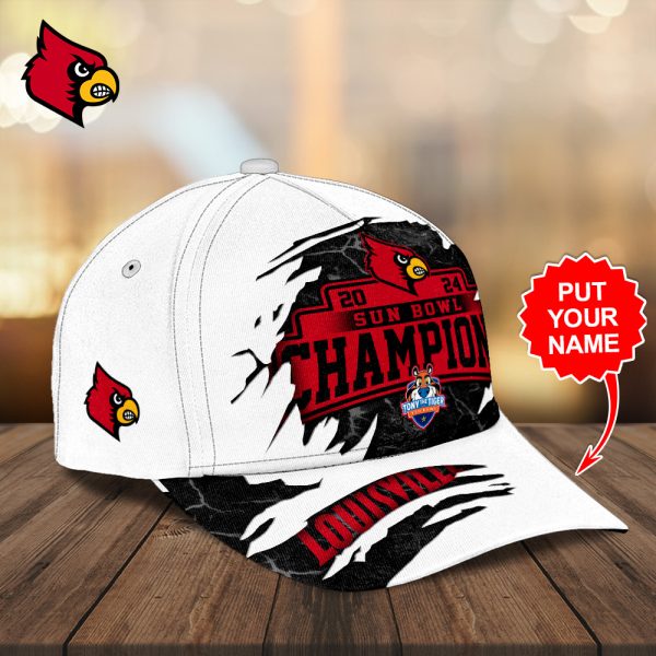 Personalized Louisville Cardinals Football Classic Cap - TANTN 10276