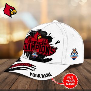 Personalized Louisville Cardinals Football Classic Cap - TANTN 10276