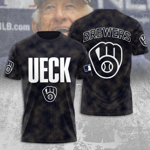 Milwaukee Brewers x Bob Uecker 3D Apparel - MAITM 9653