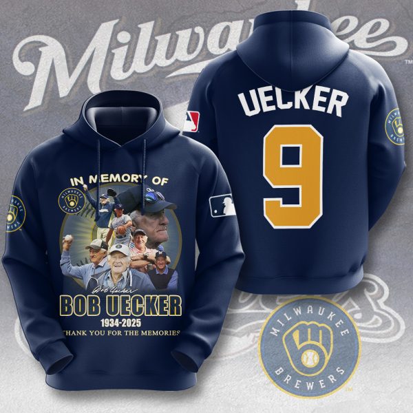 Milwaukee Brewers x Bob Uecker 3D Apparel - MAITM 9644