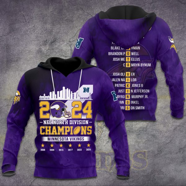 Minnesota Vikings 3D Apparel – TANTN 10328