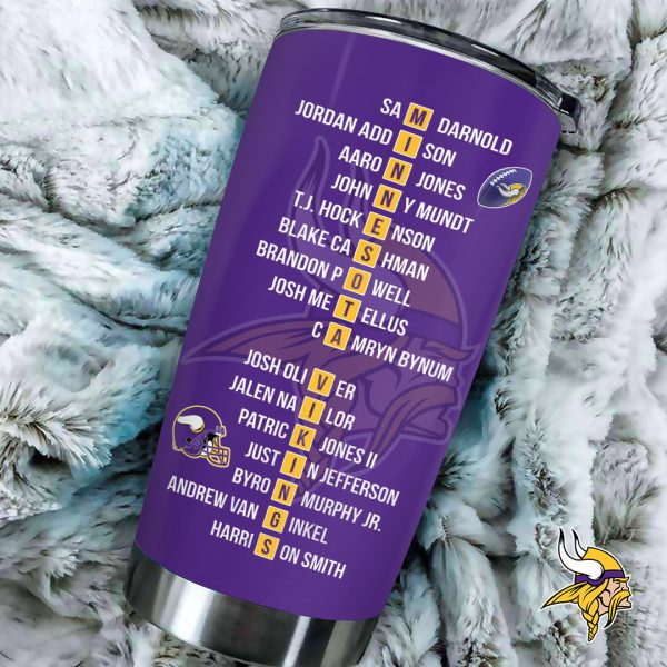 Minnesota Vikings Tumbler Cup - TANTN 10327