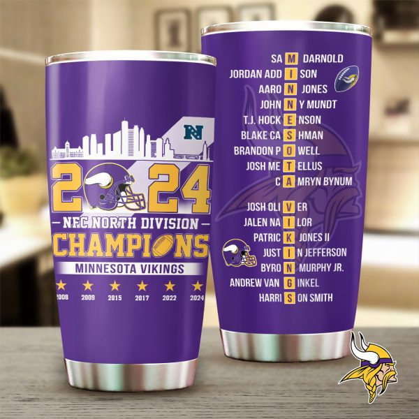 Minnesota Vikings Tumbler Cup - TANTN 10329