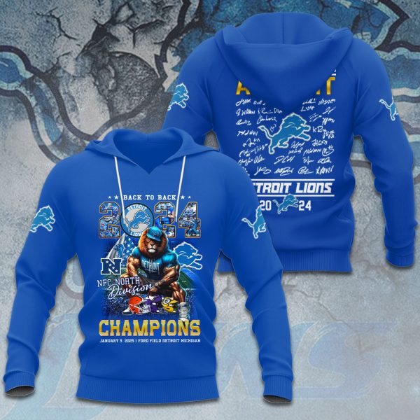 Detroit Lions 3D Apparel - HOATT 7901