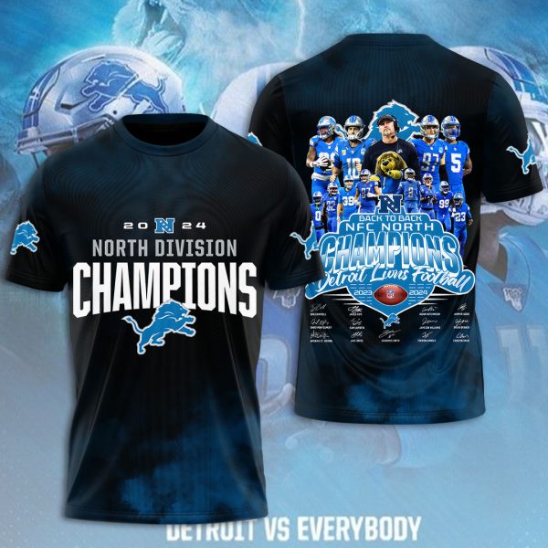 Detroit Lions 3D Apparel - HOATT 7892