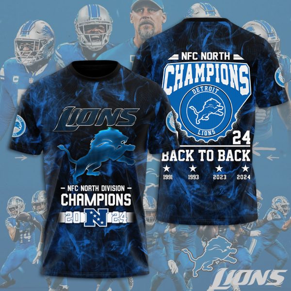 Detroit Lions 3D Apparel - HOATT 7903