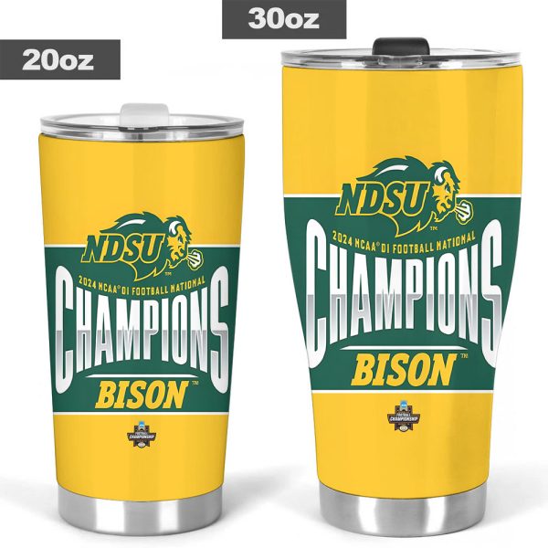 North Dakota State Bison Football Tumbler Cup - TANTN 10381