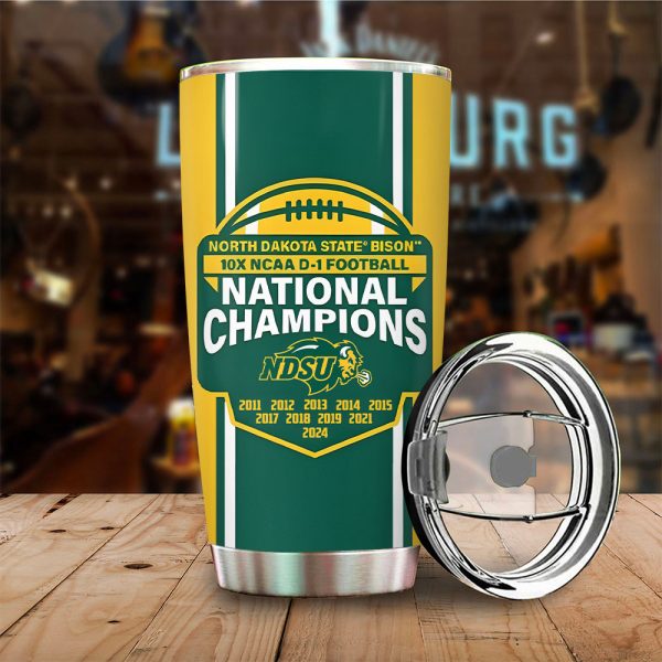 North Dakota State Bison Football Tumbler Cup - TANTN 10382