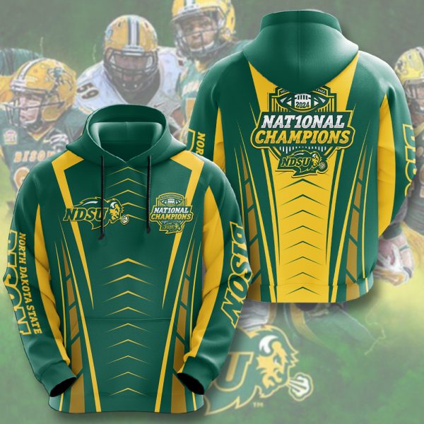 North Dakota State Bison Football 3D Apparel - HOATT 7978